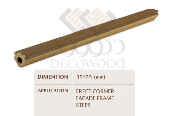 کنج بیرونی - کنج درونی دکو وود decowood